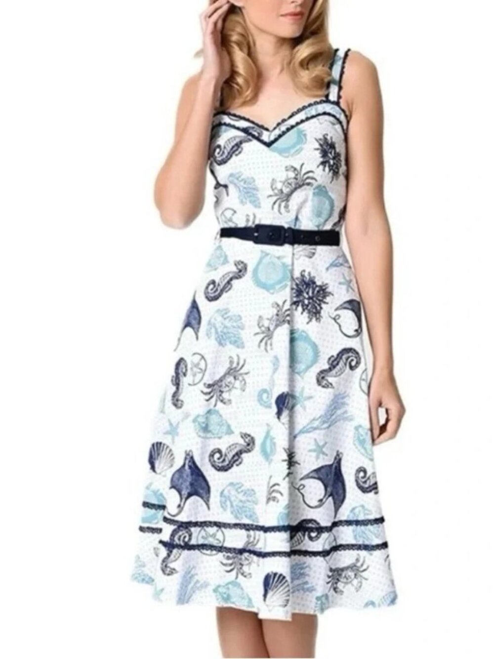 Voodoo Vixen sea creature sun dress
